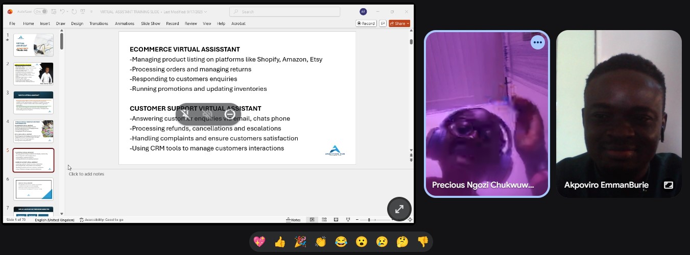 Hands-On Virtual Assistant Live Class