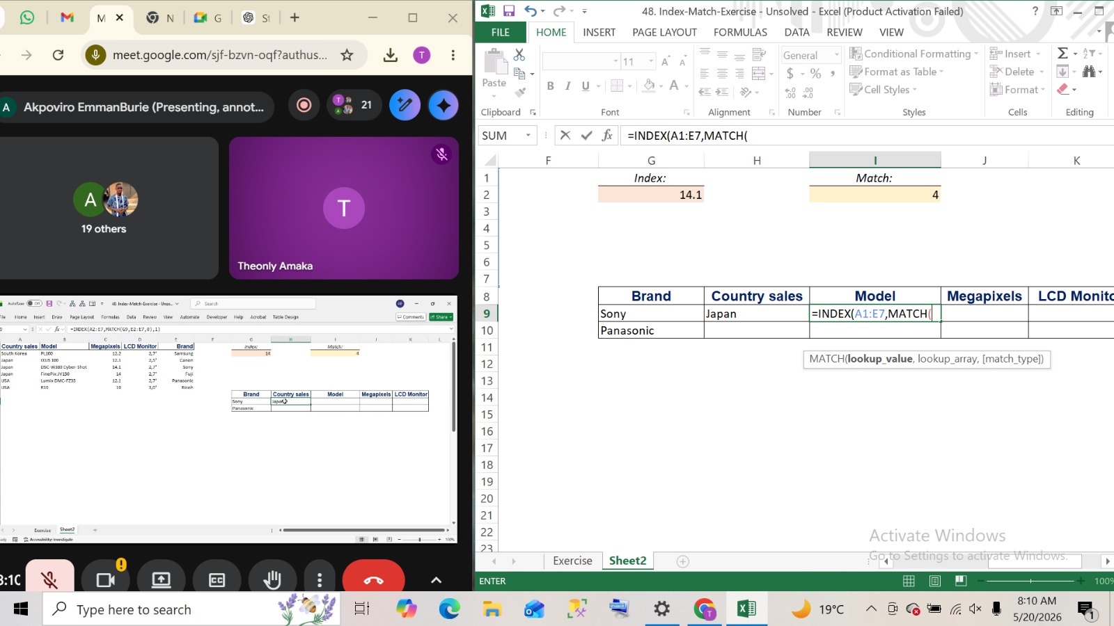 Active Remote Training Session